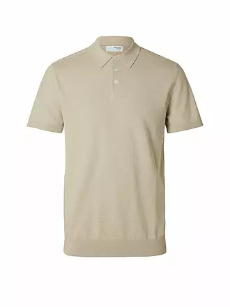 SELECTED | Polo SLHBERG | beige
